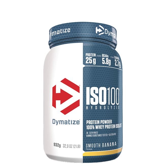 Iso-100 Myseproteinisolat 932 g Smooth Banana