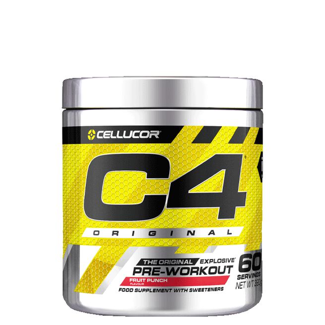 C4 PWO 60 porsjoner Fruit Punch