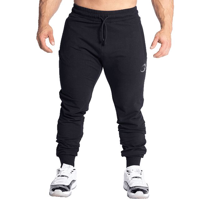 GASP Tapered Joggers, Black