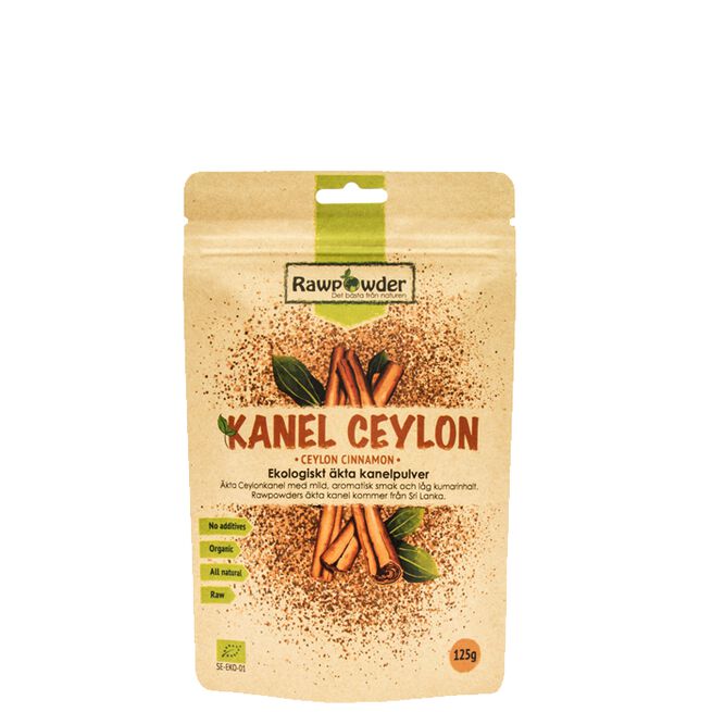 Økologisk Kanelpulver 125 g