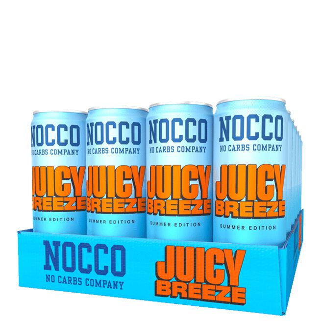 24 x NOCCO, 330 ml, Juicy Breeze