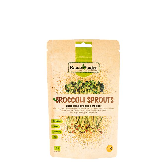 Økologiske Brokkoli Spirer 115g