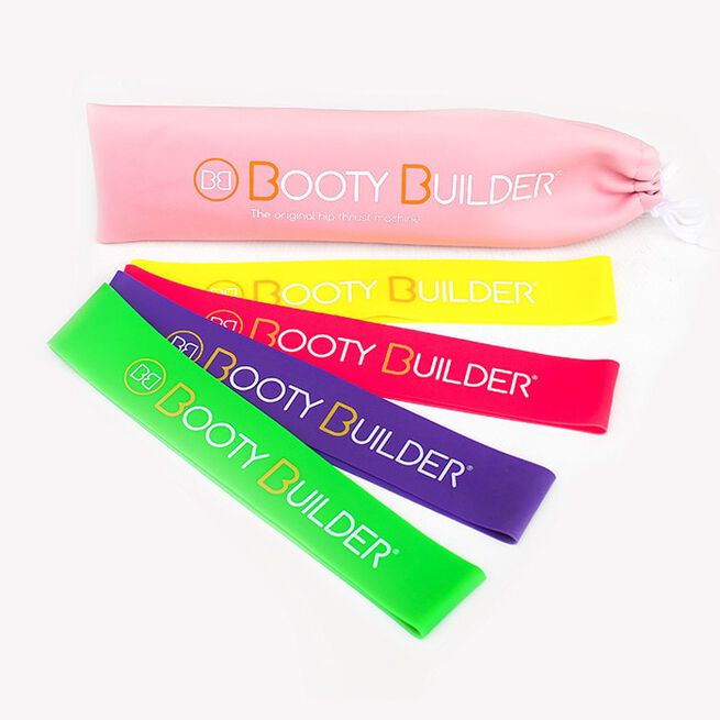 Booty Builder Minibands Rosa 4-Pakk