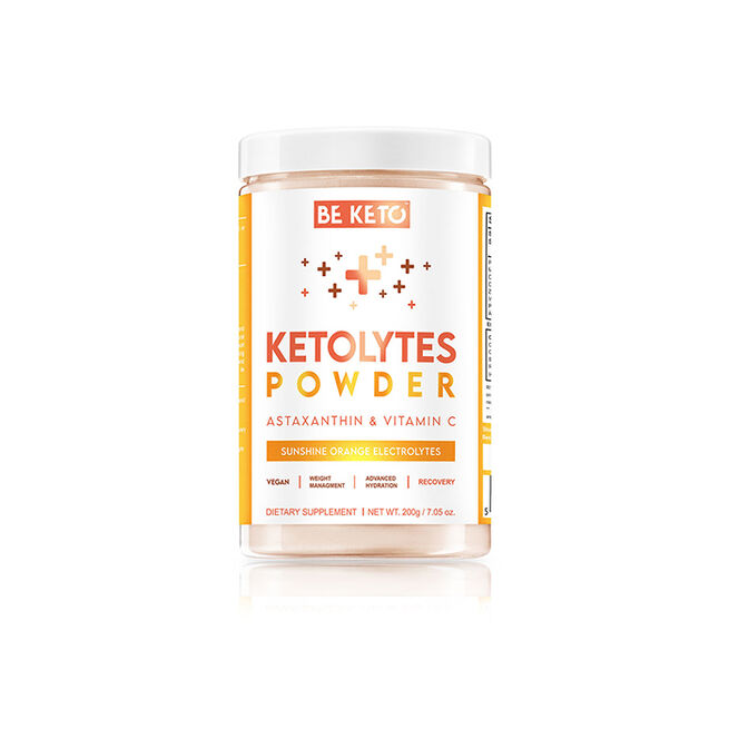 KETO Electrolytes Powder 200 g Sunshine Orange
