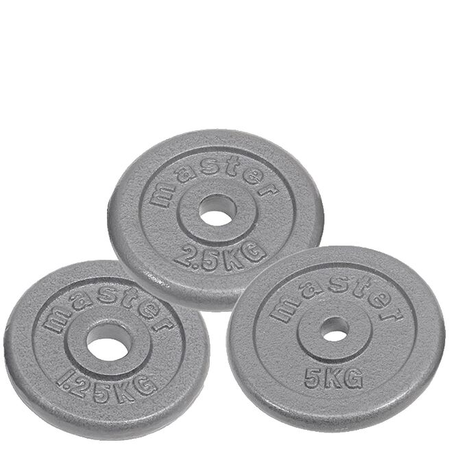 "Vektskive 25 mm 0,5–10 kg"