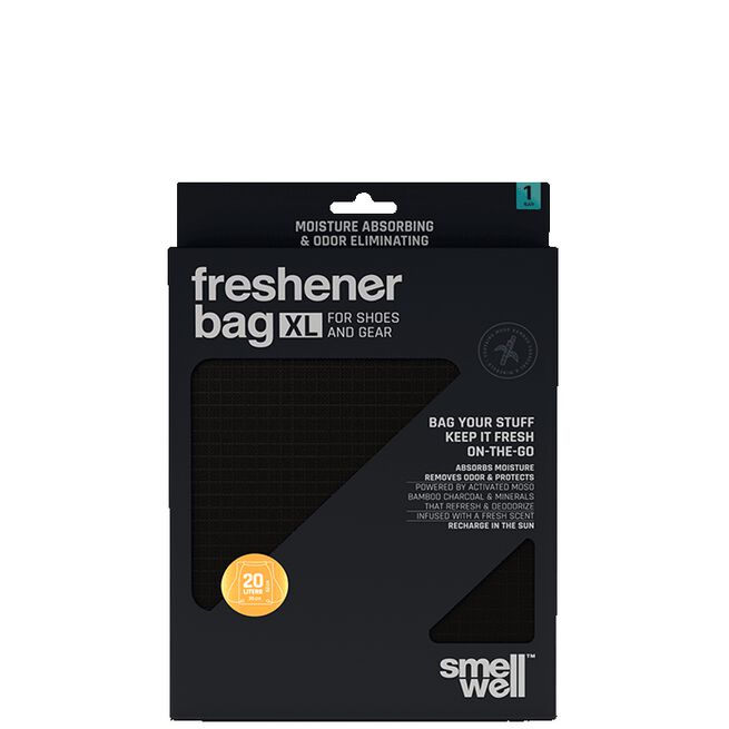 SmellWell Freshbag XL Solid Svart