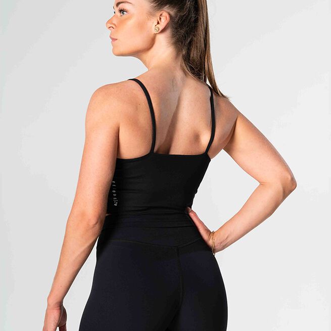 Relode Core Crop Top, Black