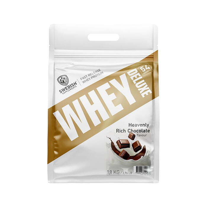 Whey Deluxe Myseprotein 1800 g Rich Chocolate