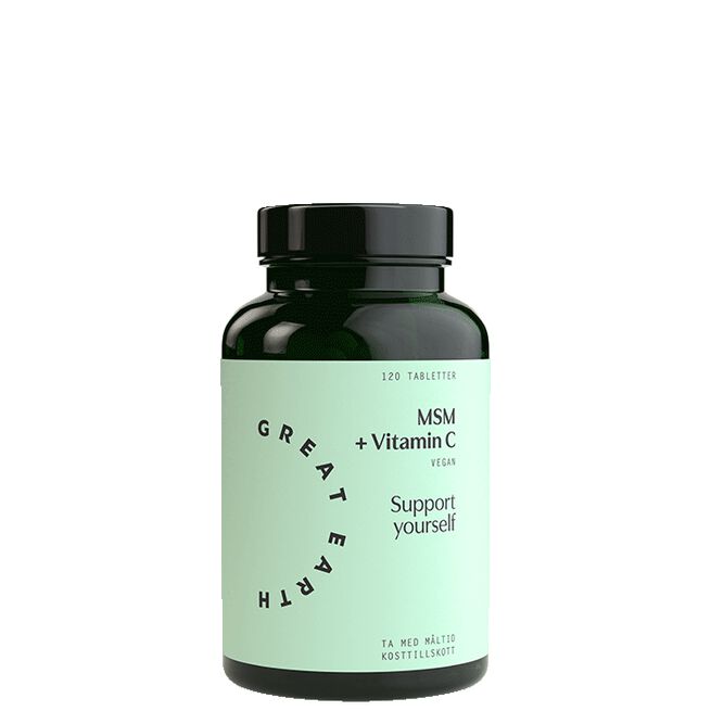 MSM+Vitamin C 120 tabletter