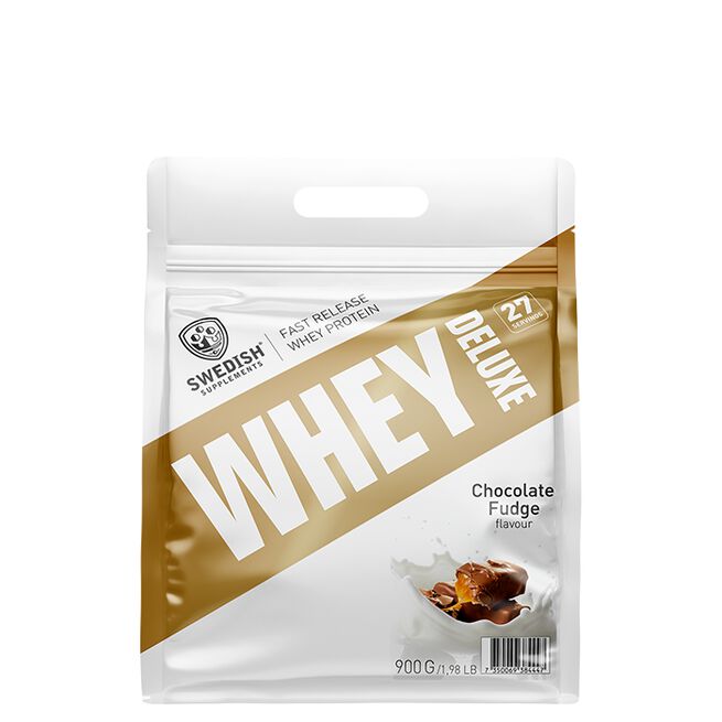 Whey Deluxe Myseprotein 900 g Chocolate Fudge