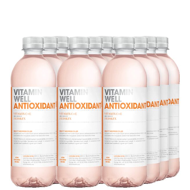 12 x Vitamin Well, 500ml, Antioxidant 