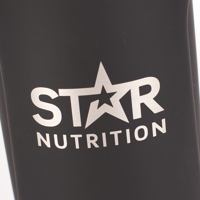 Star Nutrition Stainless Steel Shaker Black 900ml