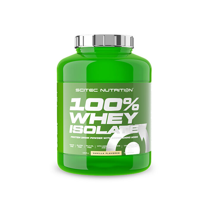 100% Whey Isolate Myseproteinisolat 1816 g vanilla