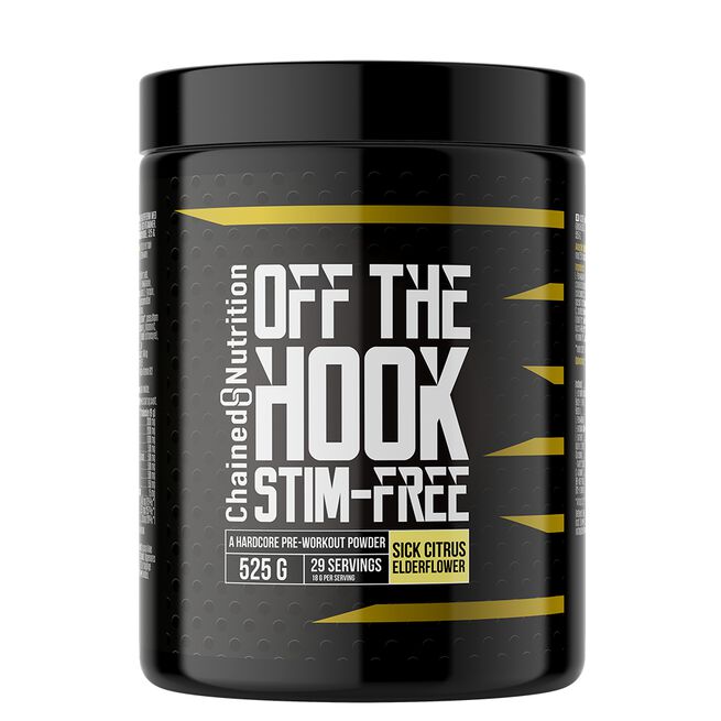 Off the Hook, Stim Free, 525 g, Elderflower/Lemon 