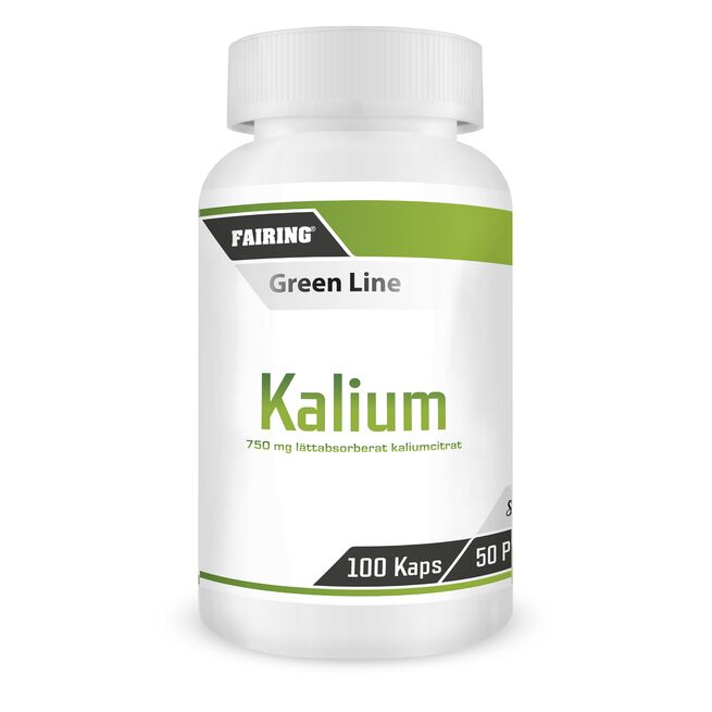Kalium 100 kapsler