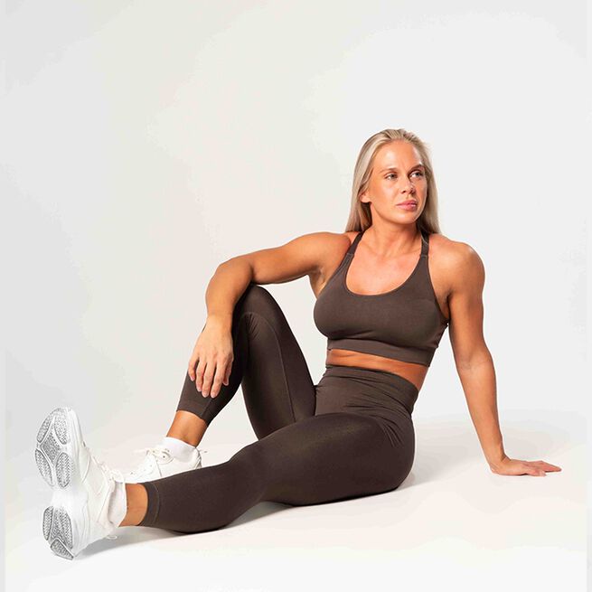 Relode Prime Scrunch Tights, Brown