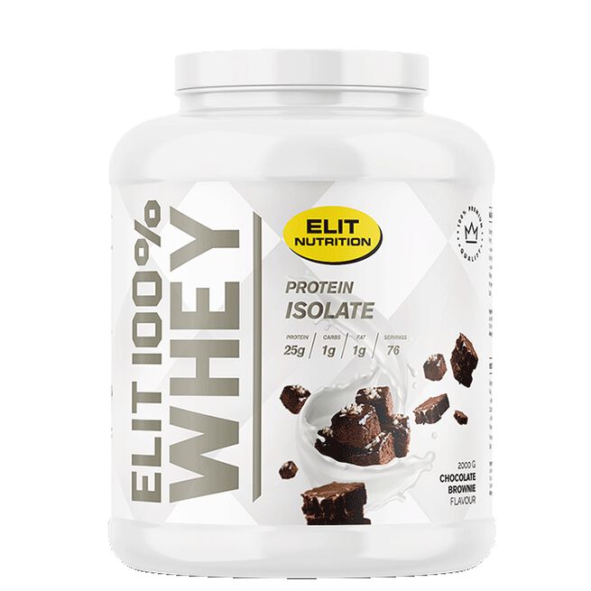 ELIT 100% Whey Myseprotein 2000 g Chocolate Brownie