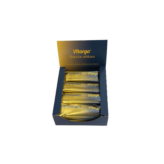 12 x Vitargo Performance bar 55 g Rhubarb/Vanilla Rhubarb/Vanilla
