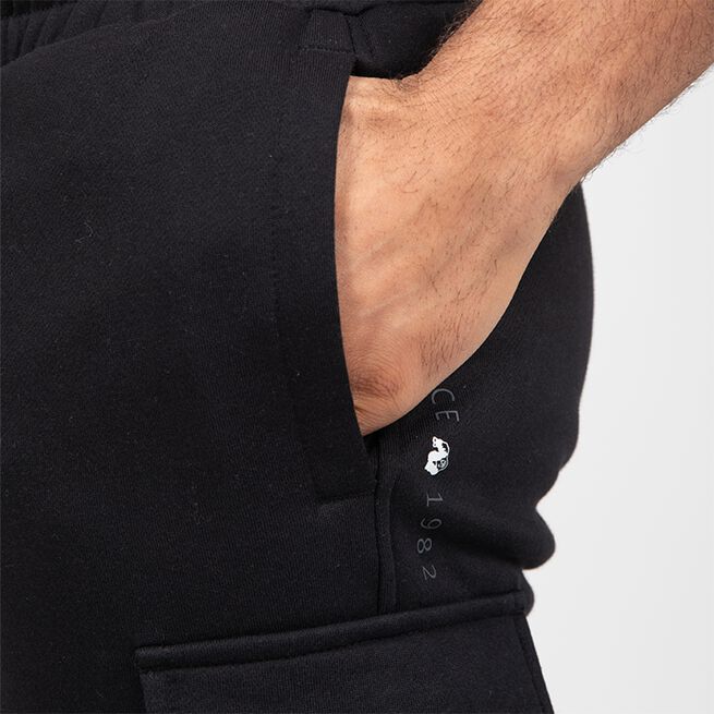 Hudson Cargo Treningsshorts Svart