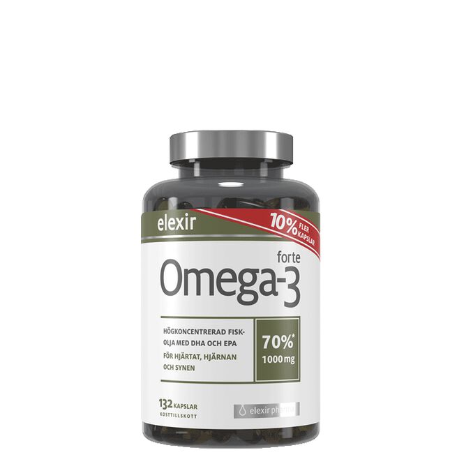 Omega-3 Forte 1000 mg 132 kapsler