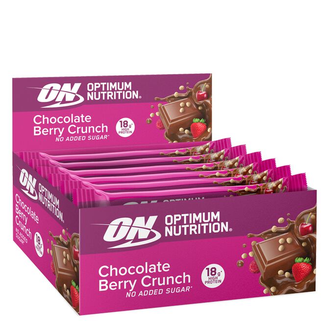 12 x Optimum Proteinbar 55-59 g Chocolate Berry Crunch