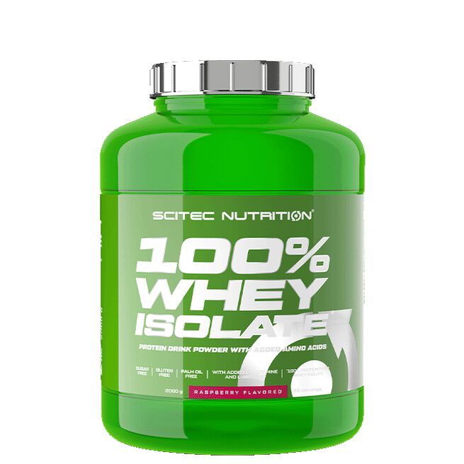100% Whey Isolate Myseproteinisolat 1816 g Raspberry