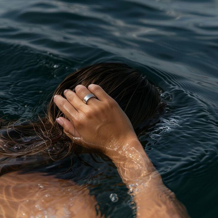 HAALE II Smart Ring Silver