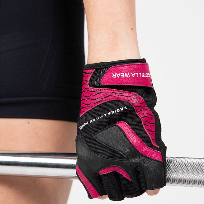 Womens Fitnesshansker 2.0 Svart Rosa