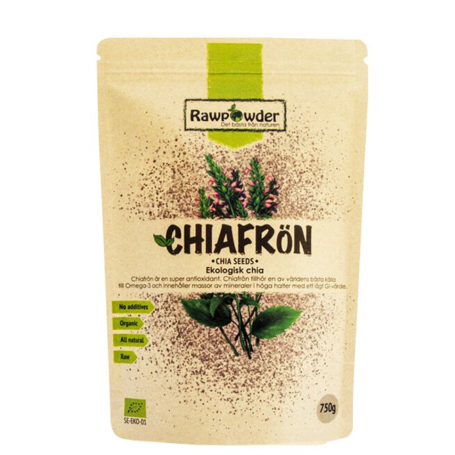 Økologisk Chiafrø 750 g