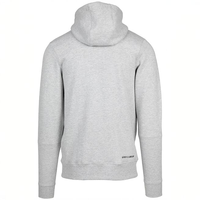 Leon Zip Hettegenser Grå