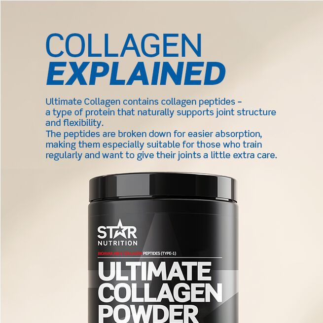 Ultimate Collagen Powder Kollagenpeptider 400 g Lemonade