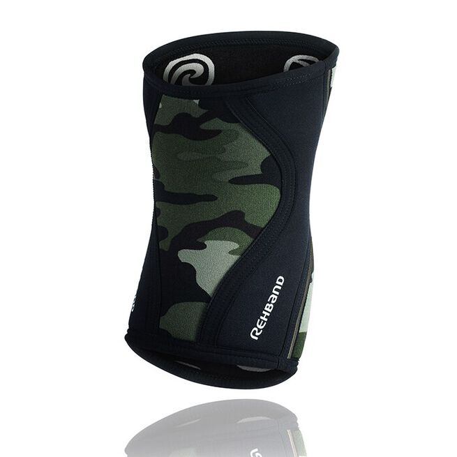 RX Knestøtter 7mm Camo/Svart