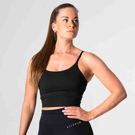 Relode Core Crop Top, Black, L  Relode Core Crop Top, Black