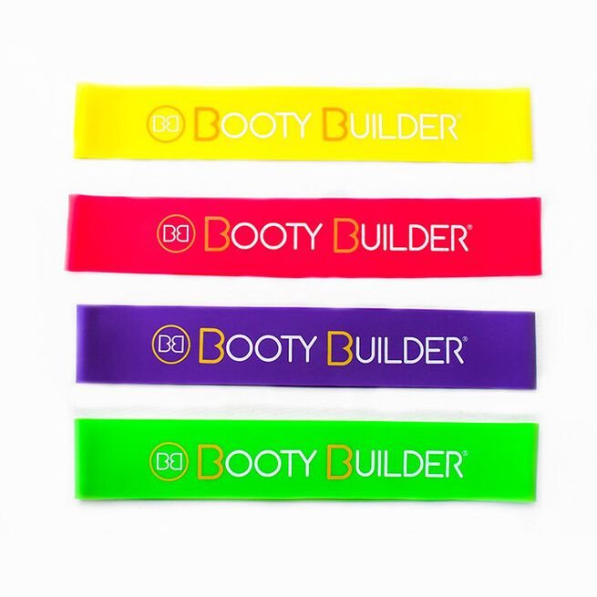 Booty Builder Minibands Rosa 4-Pakk