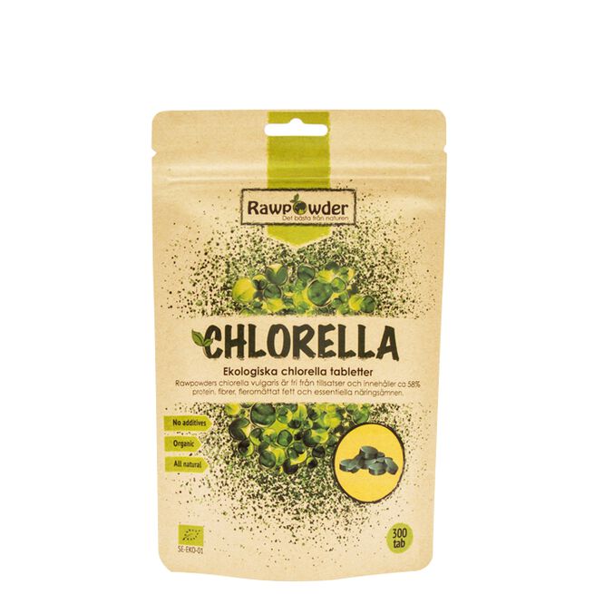 Økologiske Chlorella Tabletter 300 st