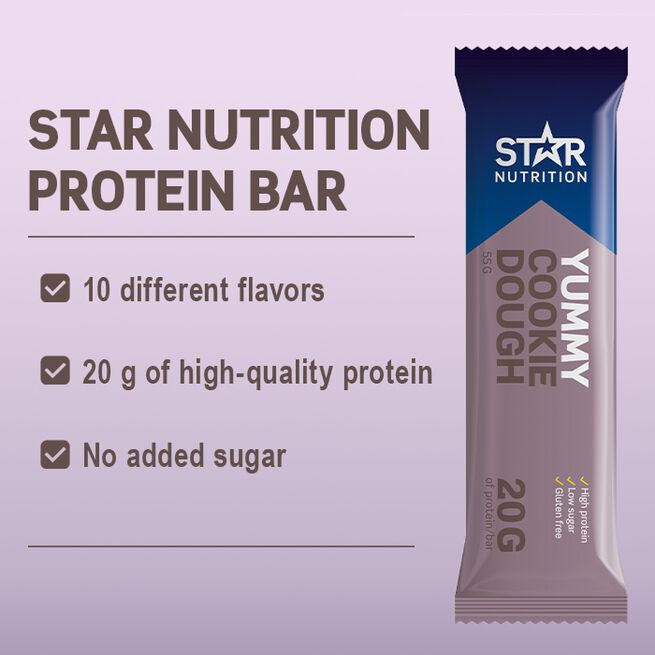 12 x Proteinbar 55 g Cookie Dough