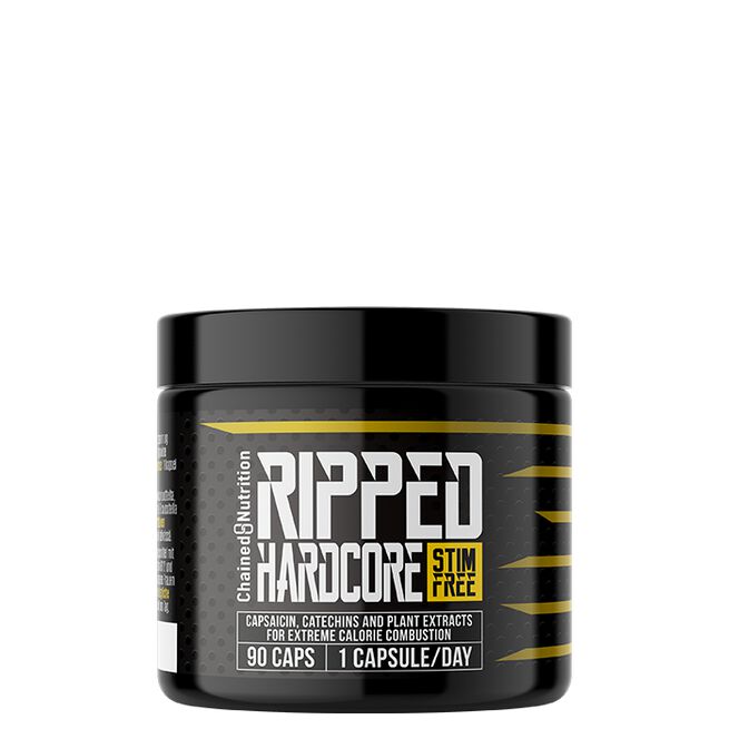 Ripped Hardcore Stimfree Fettforbrenner 90 kapsler