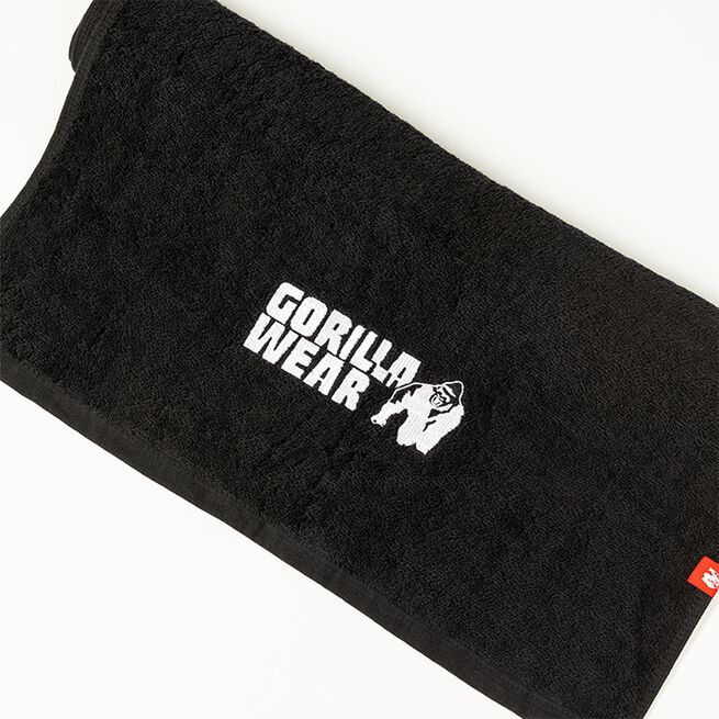 Zip Pocket Gymhåndkle Svart