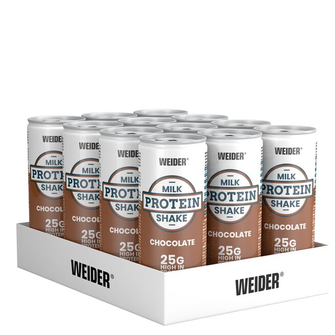 12 x Proteinshake Lavkalori 250 ml Mjölkchoklad