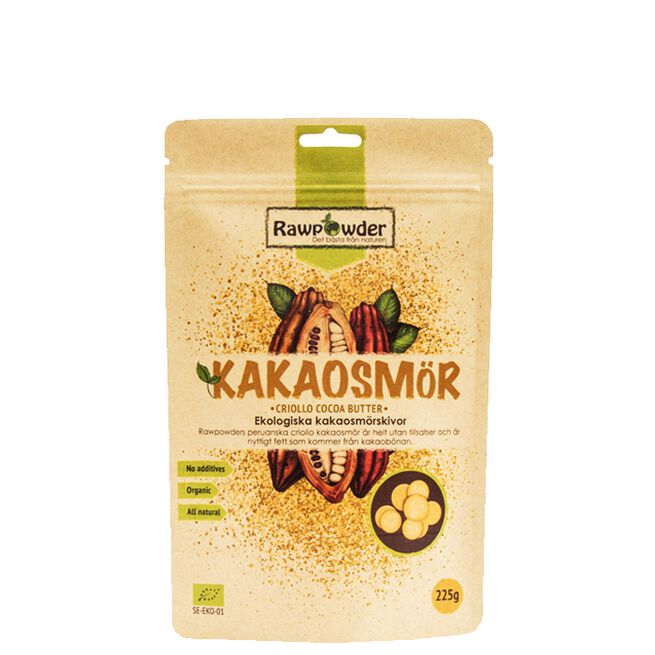 Økologisk Kakaosmør 225 g