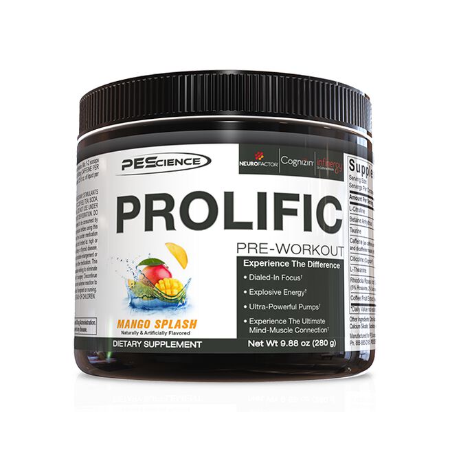 Prolific, 280 g, Mango Splash 