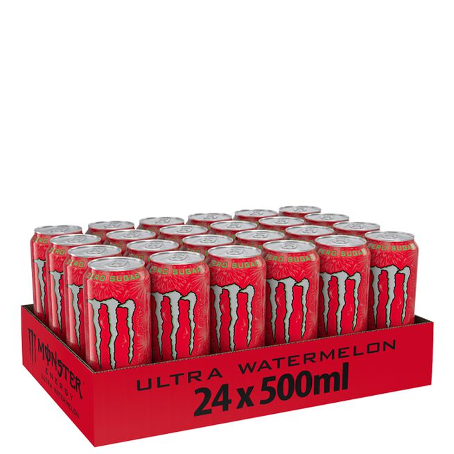 24 x Monster Energy Ultra 500 ml Watermelon