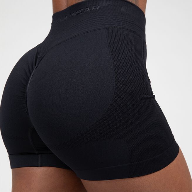 Whitney sømløse shorts svart