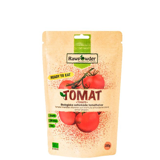 Økologiske Soltørket Tomat 200 g tomat