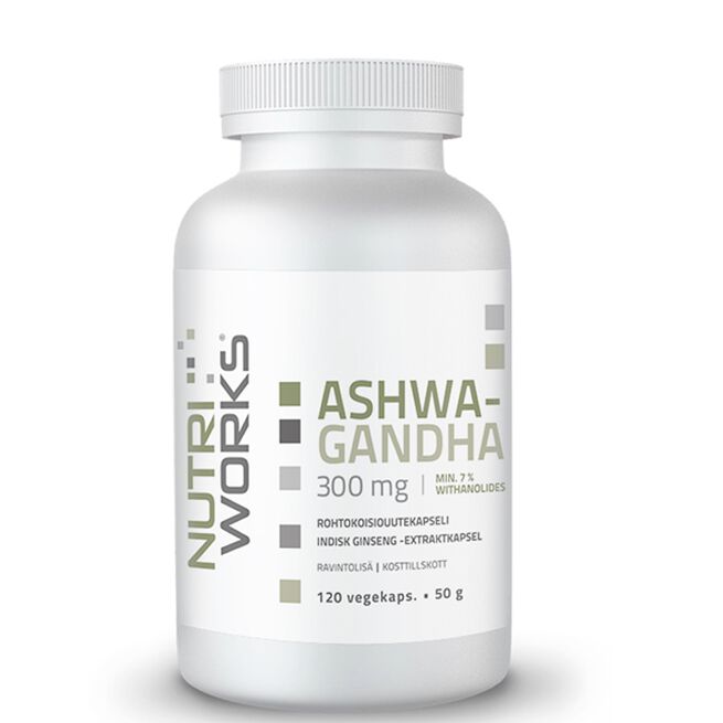 Ashwagandha 300mg, 120 kapsler