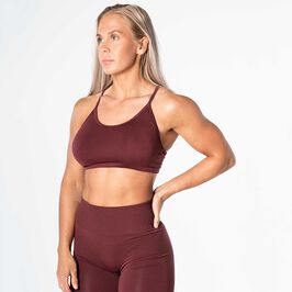 Relode Prime Seamless Top, Red, S  Relode Prime Seamless Top, Red