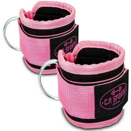 Ankle Straps Premium (par), Pink  Premium Fotremmer par Rosa