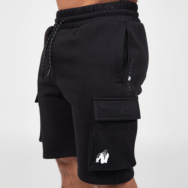 Hudson Cargo Treningsshorts Svart