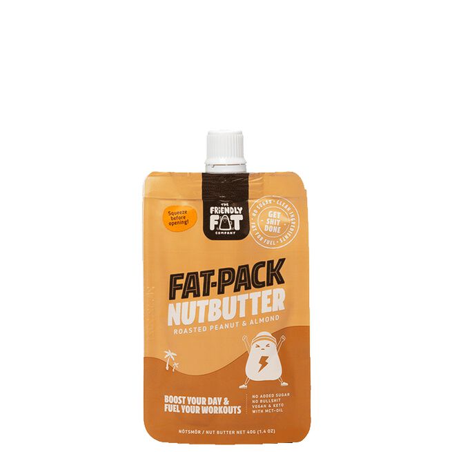 Fat-Pack nøttesmør, 40 g