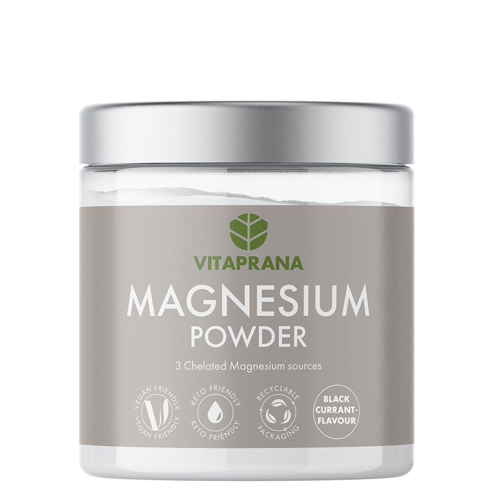 Magnesiumpulver 210 g Black Currant